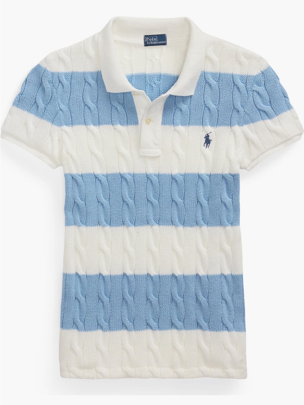 Polo Ralph Lauren Cable Knit Polo - Picture 3 of 5